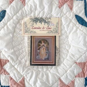 Lavender & Lace Cross Stitch Pattern Queen Anne’s Lace NEW